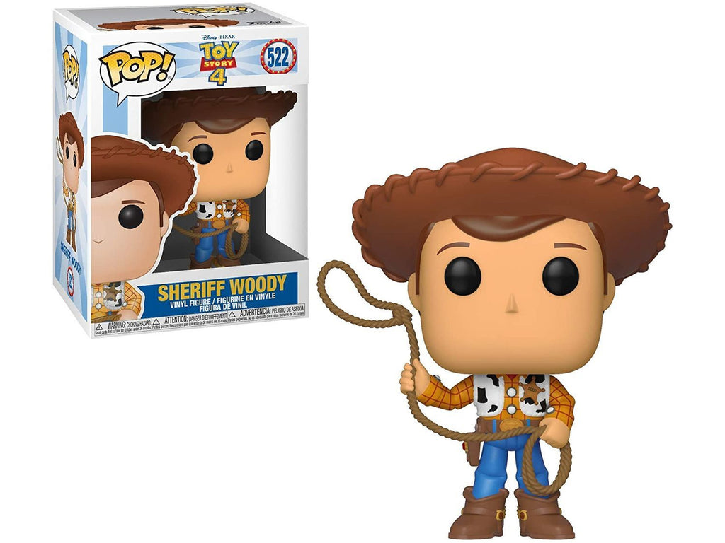 Funko POP! Disney: Toy Story 4- Woody Pop - [barcode] - Dragons Trading