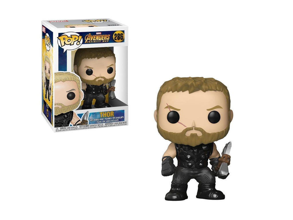 Funko Pop Marvel: Avengers Infinity War-Thor Collectible Figure, Multicolor - Dragons Trading