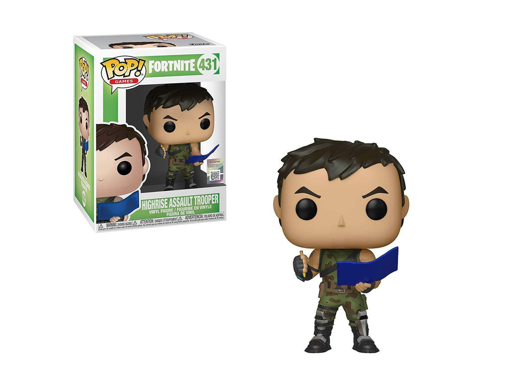 Funko Pop! Games: Fortnite - Highrise Assault Trooper - Dragons Trading