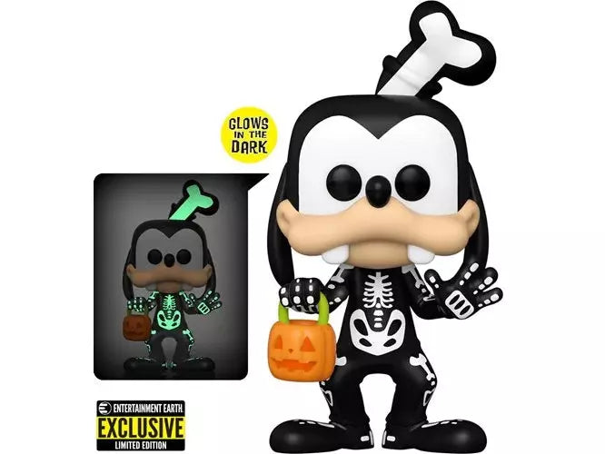 Disney - Skeleton Goofy Glow-in-the-Dark Pop (EE Exclusive)