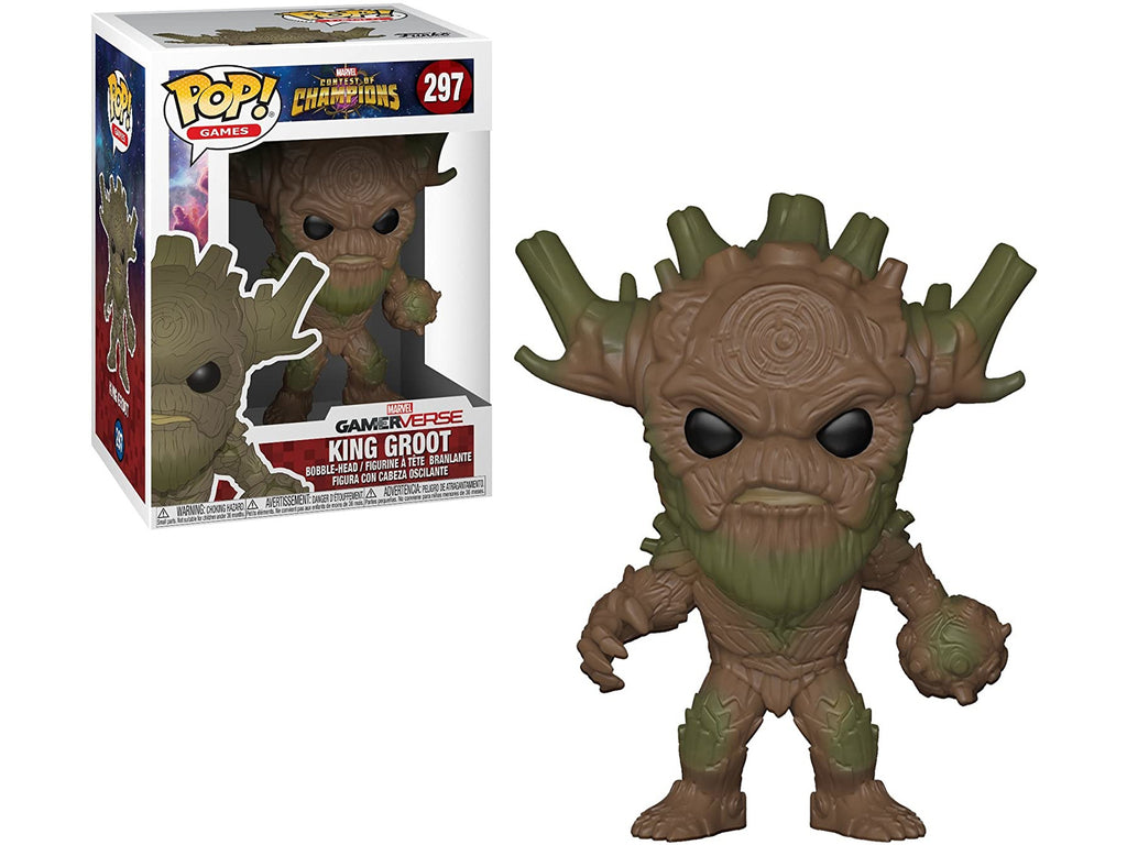 Funko POP! Games- Marvel: Contest of Champions - King Groot Pop - [barcode] - Dragons Trading