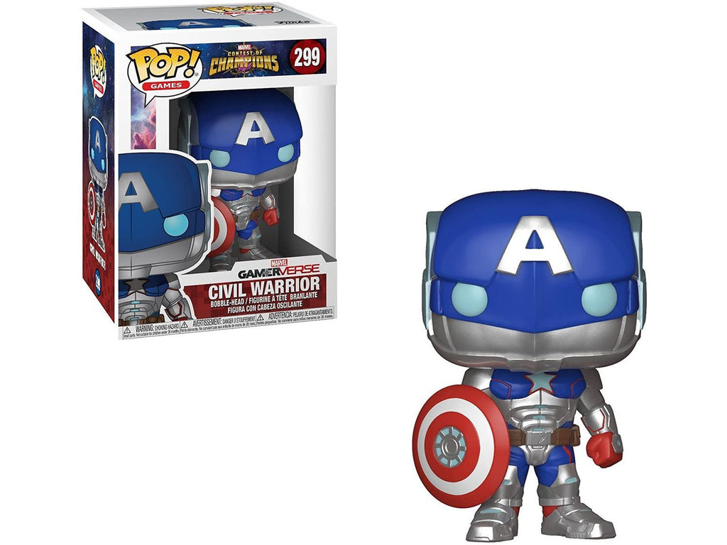 Funko Pop! Games: Marvel - Contest of Champions - Civil Warrior Pop - [barcode] - Dragons Trading