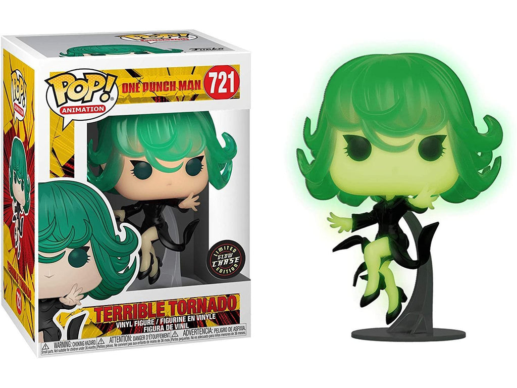 Funko Pop! Animation - One Punch Man: Terrible Tornado [Glow-in-Dark] (Chase) Vinyl Figure