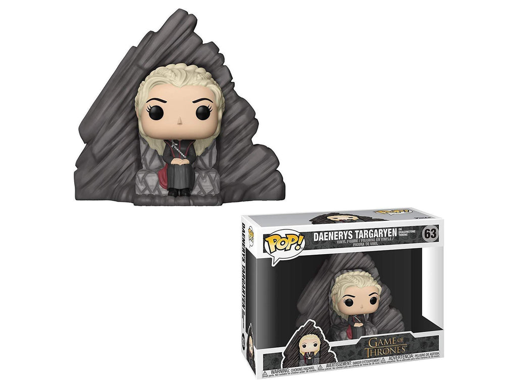 Funko POP! Ride: Game of Thrones Daenerys on Dragonstone Throne Collectible Figure, Multicolor - Dragons Trading