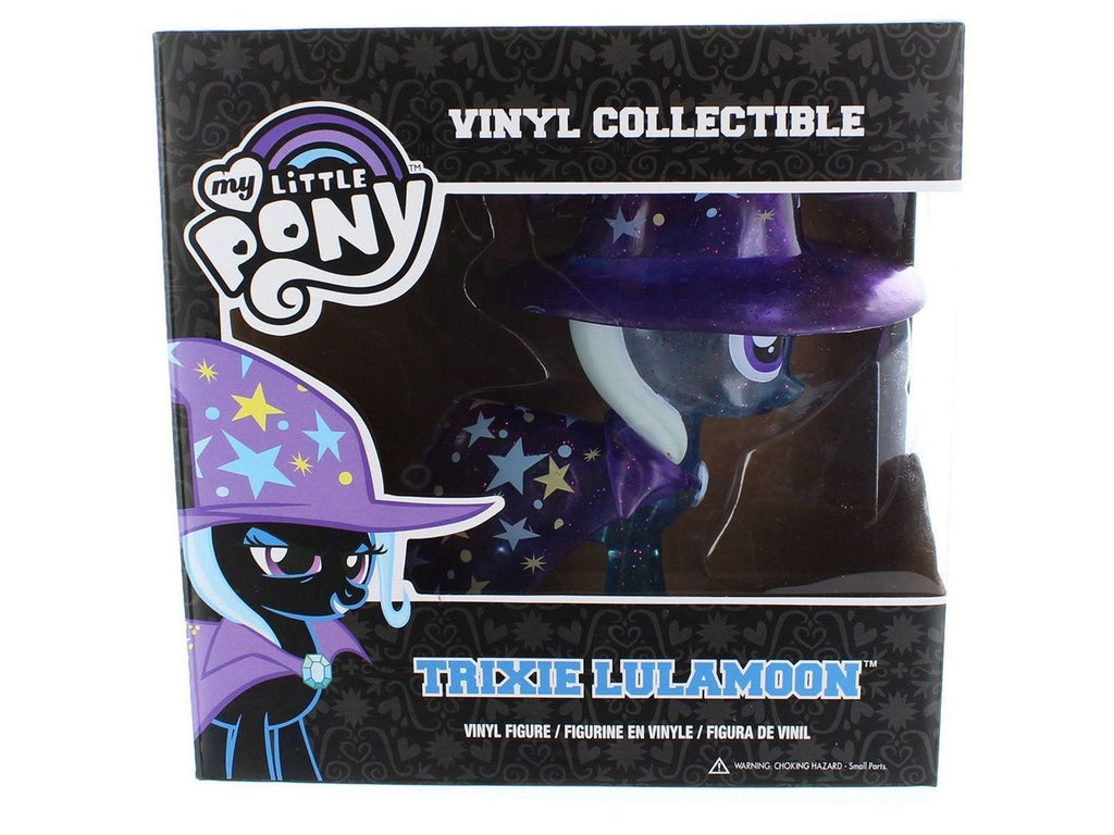 My Little Pony  - Trixie Lulamoon - Clear Glitter (Chase) Vinyl Collectible - [barcode] - Dragons Trading
