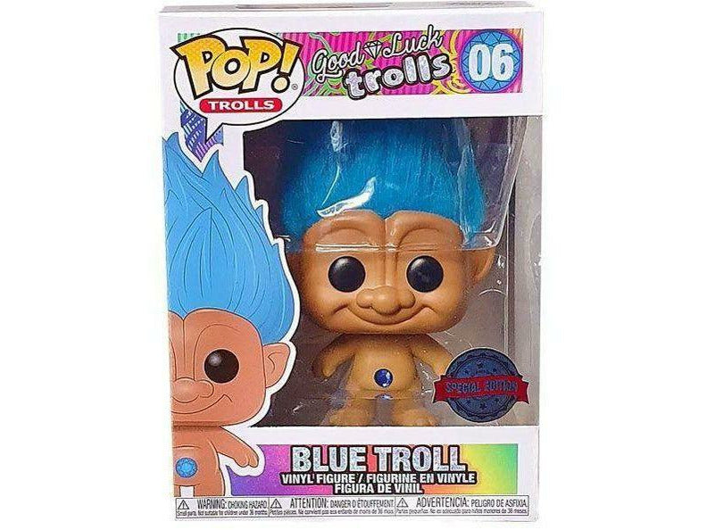 POP Anime: Trolls Classic: Blue Troll (Special Edition)