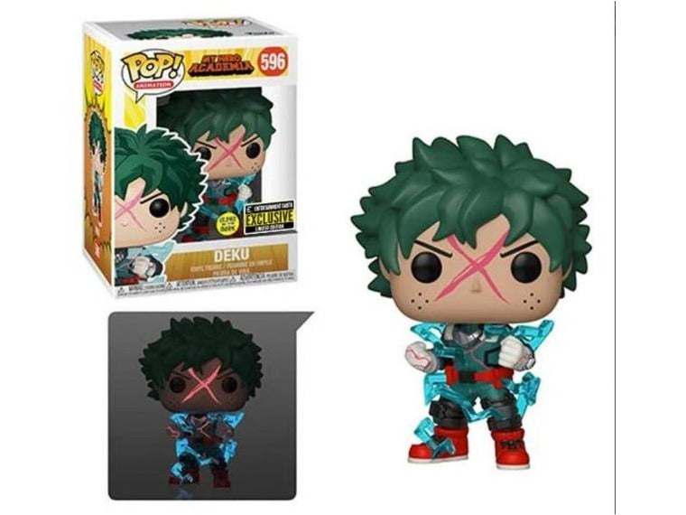 My Hero Academia - Deku Full Cowl Glow-in-The-Dark Pop! (Entertainment Earth)