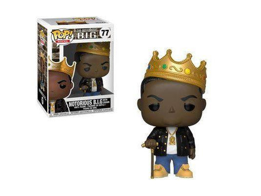 Pop Rocks: Notorious B.I.G Pop Vinyl Figure (Crown) - Dragons Trading