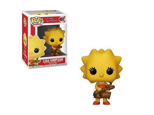 Simpsons: Lisa (Saxaphone) Pop Vinyl Figure - [barcode] - Dragons Trading