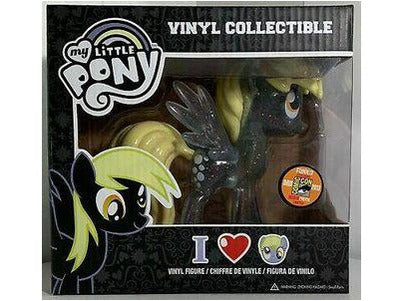 My Little Pony  - Derpy - Clear Glitter (SDCC 2013 LE1008) Vinyl Collectible - [barcode] - Dragons Trading