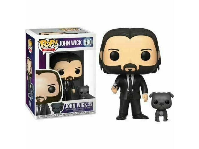 John Wick - John Wick (Black Suit) w/ Dog Buddy Pop