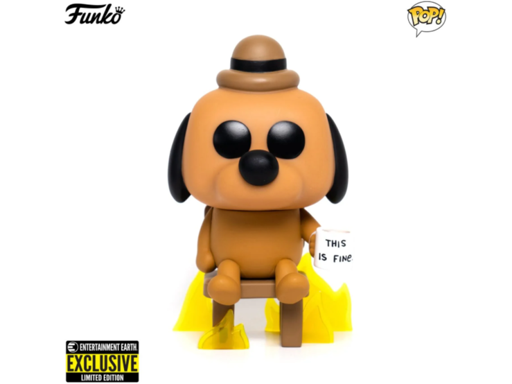 POP Icons: This is Fine Dog! (Entertainment Earth Exclusive)