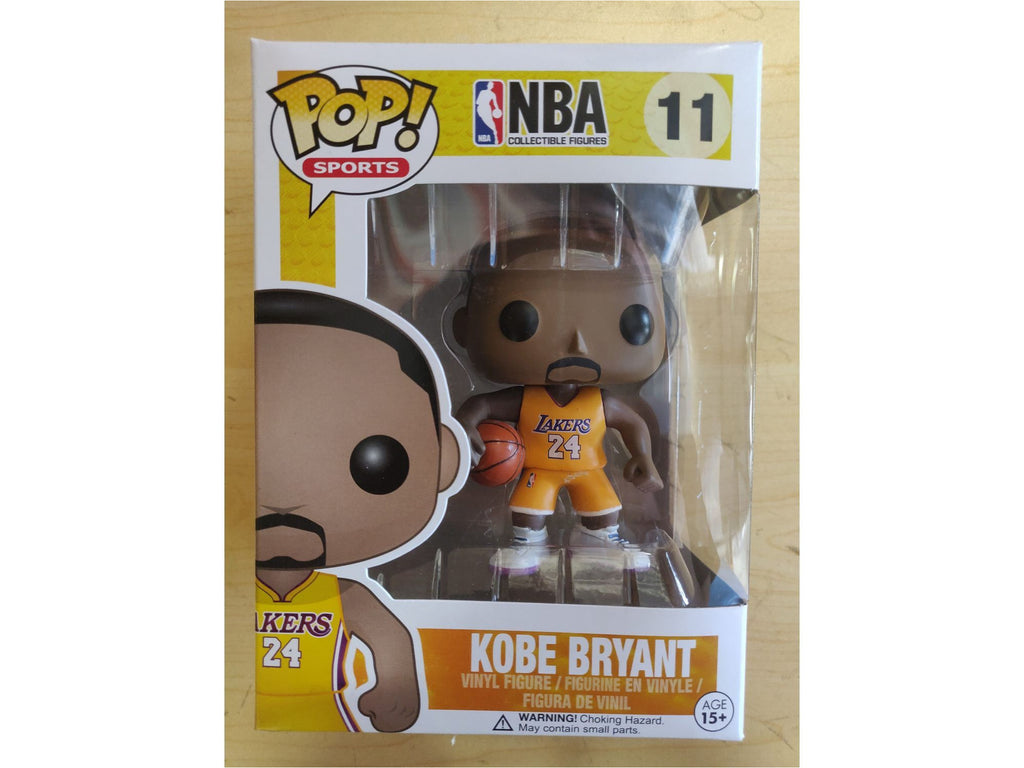 Funko Pop LA Lakers Kobe Bryant (#24 Yellow Jersey) #11 *AUTHENTIC RARE  Vaulted