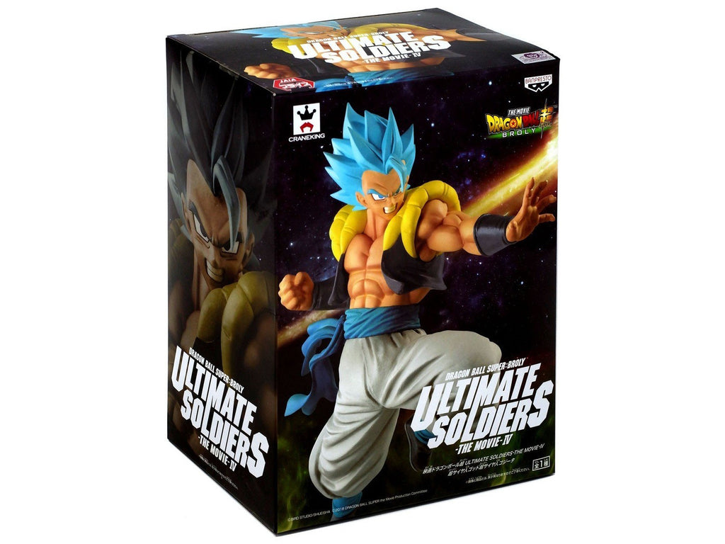 Dragon Ball Super Ultimate Soldiers: The Movie Super Saiyan Blue Gogeta 8.2-Inch Collectible PVC Figure - [barcode] - Dragons Trading