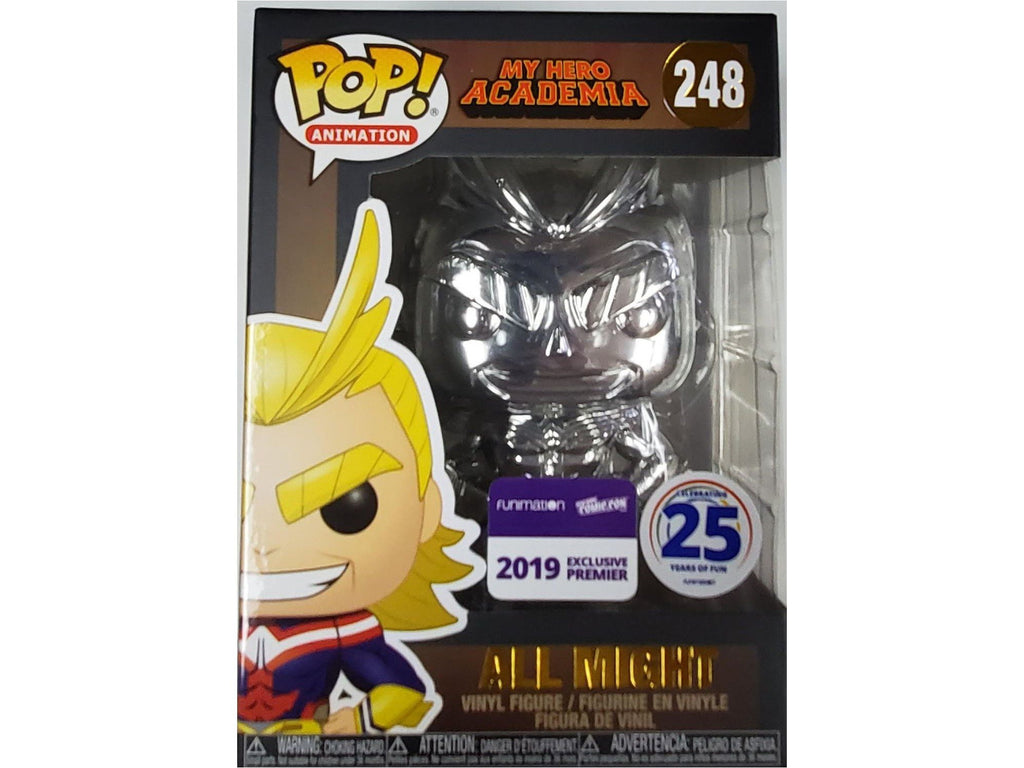 My Hero Academia - All Might - Silver Chrome (Funimation) - [barcode] - Dragons Trading