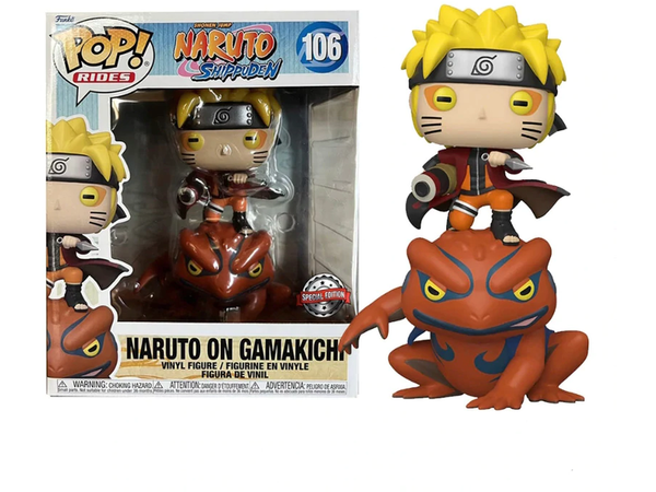 Special Edition - Naruto Shippuden - Naruto on Gamakichi 6'' Pop