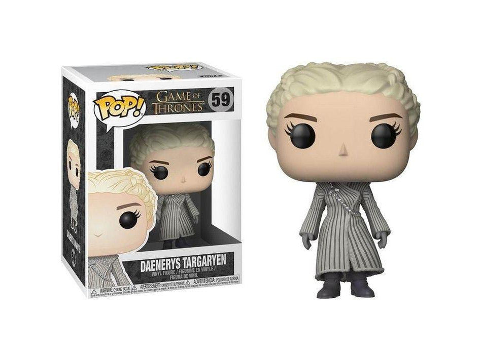 Funko POP! TV: Game of Thrones - Daenerys (White Coat) Pop - [barcode] - Dragons Trading