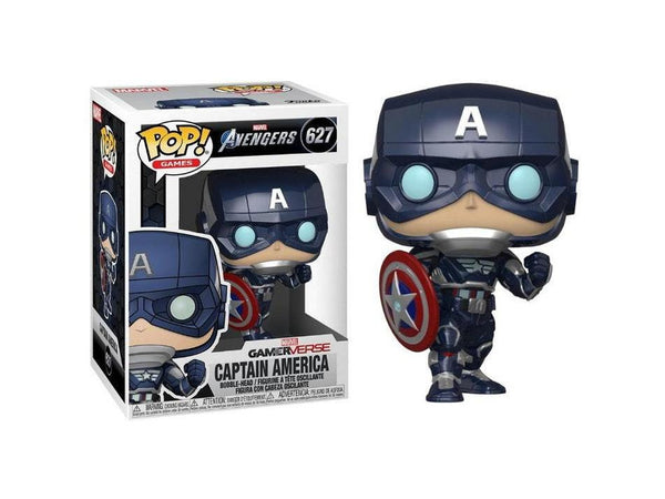 Avengers Game: Captain America (Stark Tech Suit) Pop - [barcode] - Dragons Trading