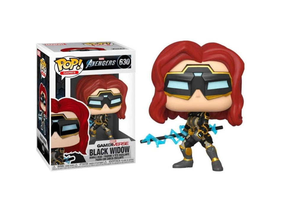 Avengers Game: Black Widow (Stark Tech Suit) Pop - [barcode] - Dragons Trading