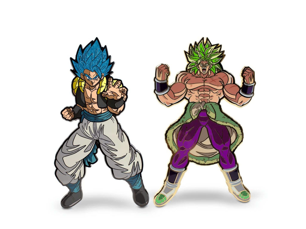 FiGPiN XL - Dragon Ball Super Gogeta and Broly (SDCC 2019 Funimation) - [barcode] - Dragons Trading
