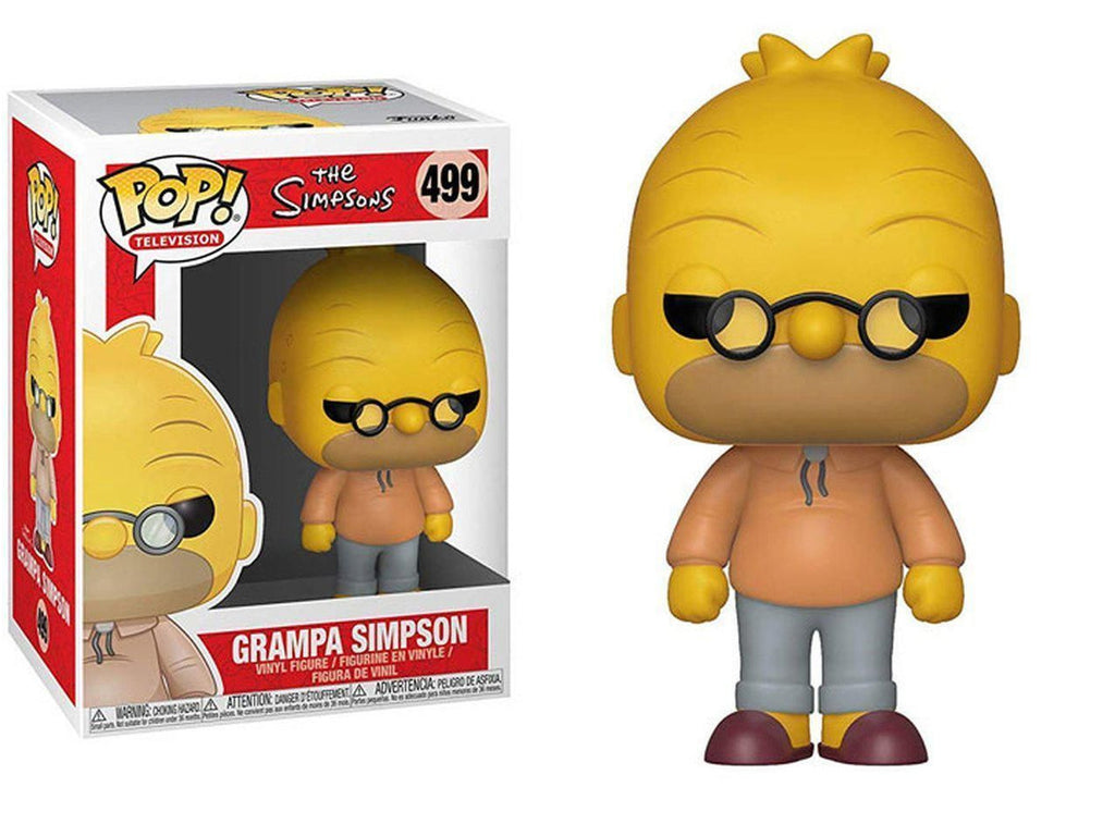 Funko POP! Simpsons: Abe Pop - [barcode] - Dragons Trading