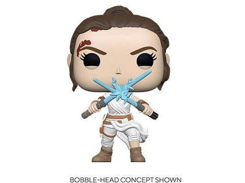 POP Star Wars: SWEp9- Rey w/2 Light Sabers