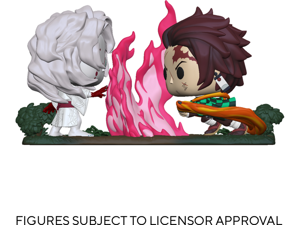 Demon Slayer - Tanjiro vs. Rui Pop Moments