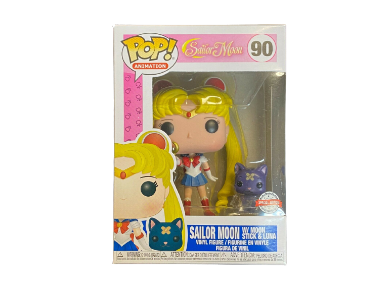 Sailor Moon: Sailor Moon w/Moon Stick & Luna Special Edition