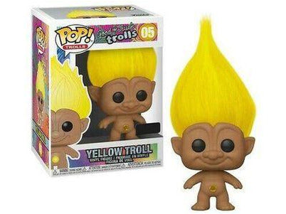 [Preorder] Trolls Classic: Yellow Troll Pop Figure (Special Edition) - [barcode] - Dragons Trading