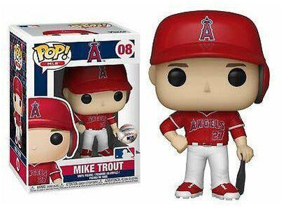 Funko POP! MLB Stars: Phillies - Mike Trout (New Jersey) Pop - [barcode] - Dragons Trading