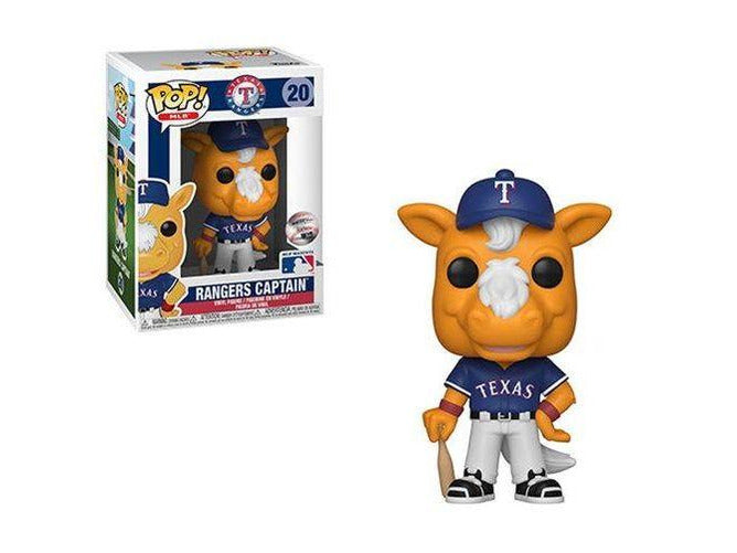 Funko POP! MLB: Ranger's Captain (Texas) Pop - [barcode] - Dragons Trading