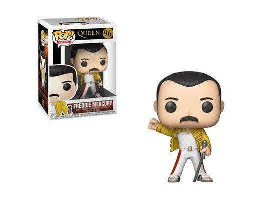 Pop Rocks: Queen - Freddy Mercury (Wembley 1986) Pop Vinyl Figure - [barcode] - Dragons Trading