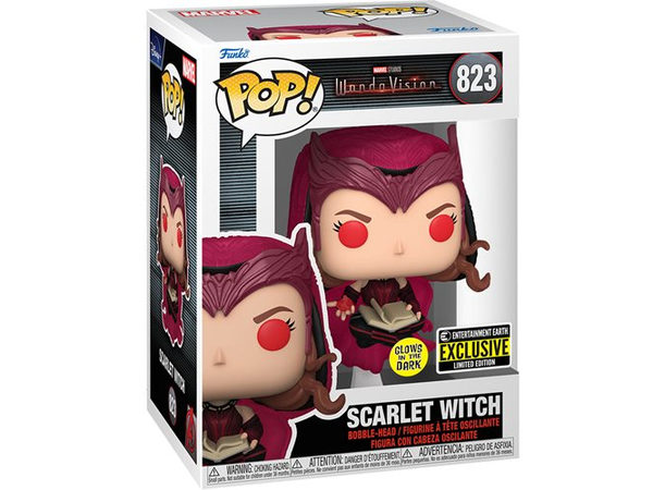 Entertainment Earth Exclusive - WandaVision - Scarlet Witch (GITD) - Dragons Trading