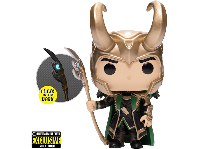 Entertainment Earth Exclusive - Avengers Loki with Scepter