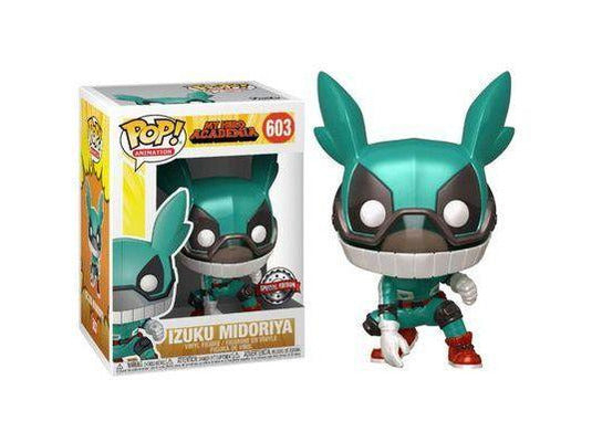 My Hero Academia: Deku w/ Helmet (Metallic) Pop Figure (Special Edition)